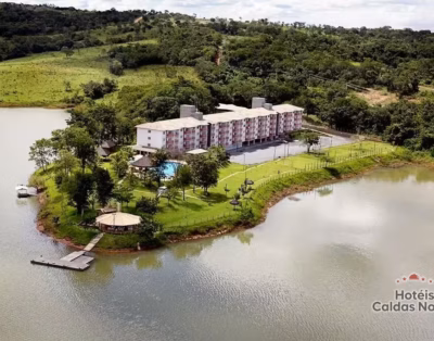 Apartamento no Pontal do Lago Flat à Beira do Lago Corumbá