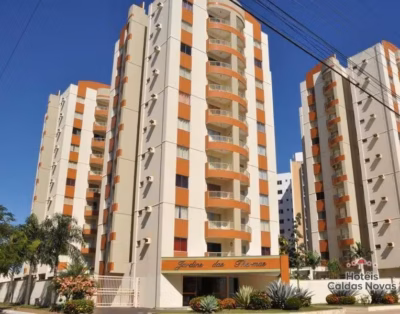 Apartamento no Jardins das Thermas com Piscinas Termais em Caldas Novas