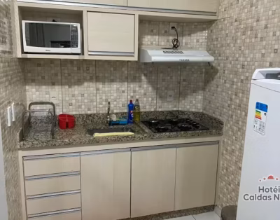 Apartamento com cozinha em Caldas Novas: economize nas refeições